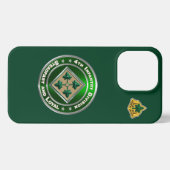 4e infanteriedivisie iPhone hoesje (Achterkant horizontaal)