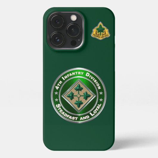 4e infanteriedivisie iPhone hoesje (Achterkant)