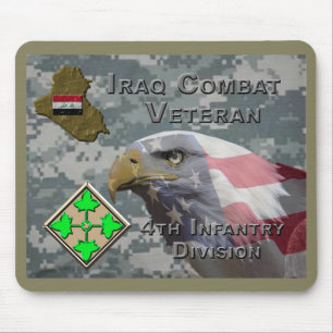 4e Infanteriedivisie Irak Combat Veteraan Muismat