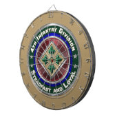 4e infanteriedivisie Keepslag Dartbord (Voorkant Rechts)