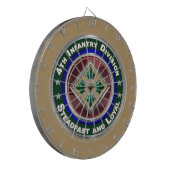 4e infanteriedivisie Keepslag Dartbord (Voorkant Links)