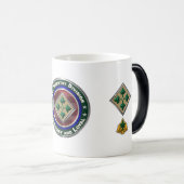 4e infanteriedivisie Keepslag Magische Mok (Voorkant rechts)