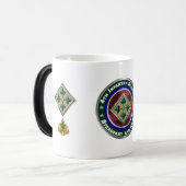 4e infanteriedivisie Keepslag Magische Mok (Voorkant links)