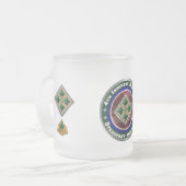 4e infanteriedivisie Keepslag Matglas Koffiemok (Voorkant links)