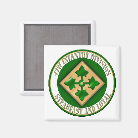 4e infanteriedivisie magneet (Voorkant / Achterkant)