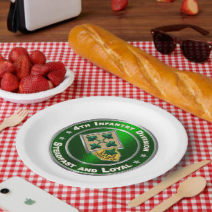 4e infanteriedivisie papieren bordje