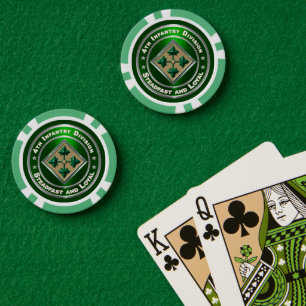 4e infanteriedivisie poker chips