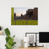 4e infanteriedivisie poster (Thuiskantoor)