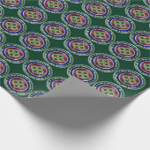 4e Infanteriedivisie - Standvastig en Trouw Cadeaupapier (Hoek)