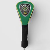 4e Infanteriedivisie "Steadfast and Loyal" Schild Golfheadcover (Voorkant)