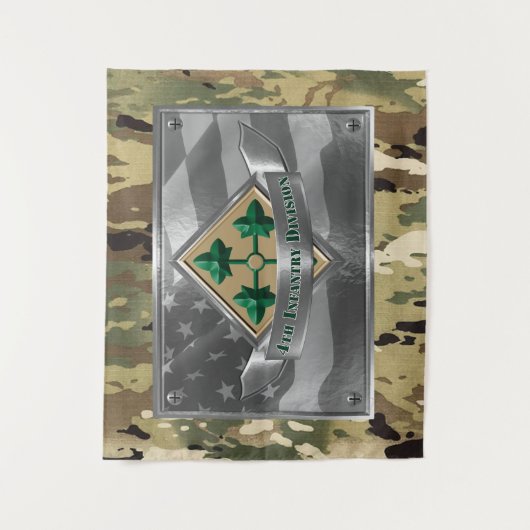 4e infanteriedivisie wandkleed (Voorkant)