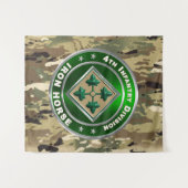 4e infanteriedivisie wandkleed (Voorkant (horizontaal))