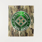 4e infanteriedivisie wandkleed (Voorkant)