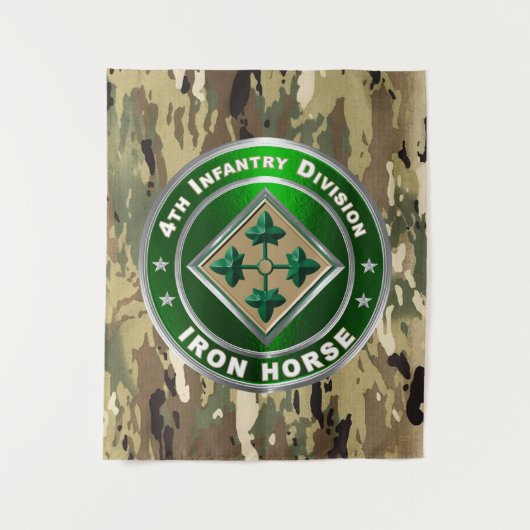 4e infanteriedivisie wandkleed (Voorkant)