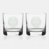 4e infanteriedivisie whisky glas (Achterkant)