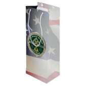 4e Infanteriedivisie Wijn Cadeautas (Achterkant Gekanteld)