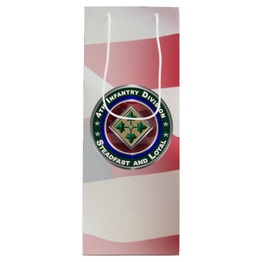 4e Infanteriedivisie Wijn Cadeautas (Voorkant)