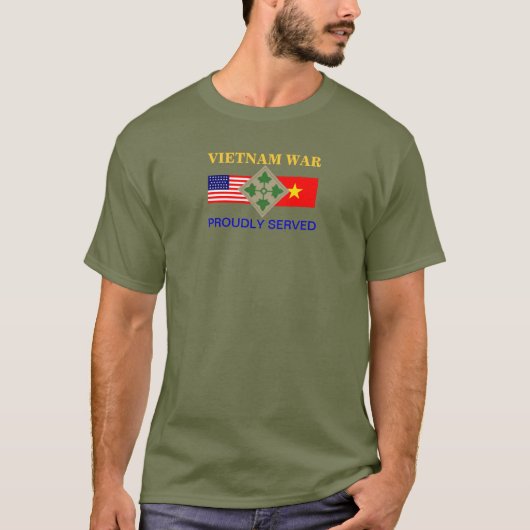 4e INFANTRY VIETNAM T-SHIRT (Voorkant)