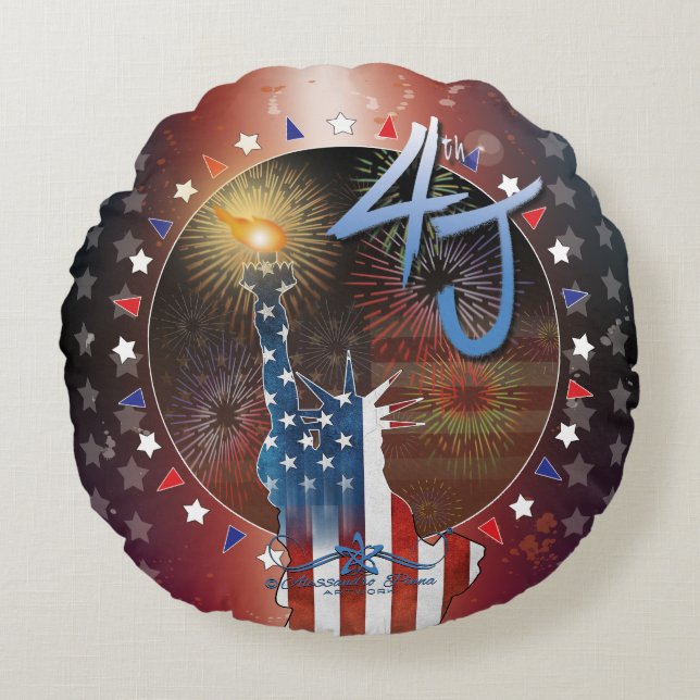 4e J Rond Kussen (Voorkant)