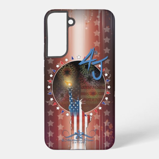 4e J Samsung Galaxy Hoesje (Achterkant)