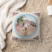 4e jaar Jubileum voor weddenschappen Linen&Topaz-k Kussen (Deken)