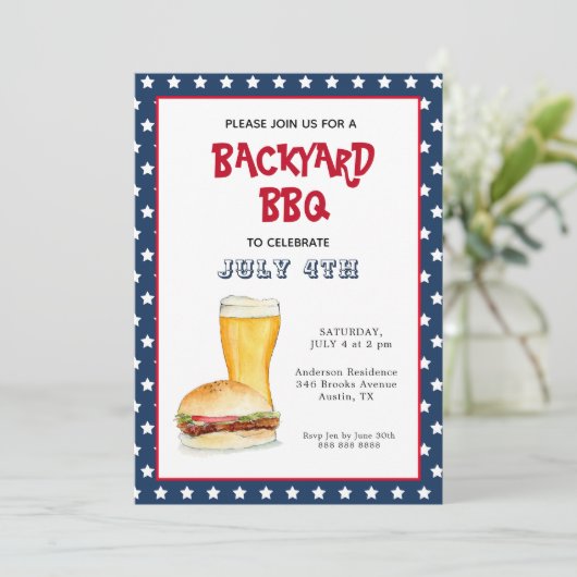 4e juli 2010e achtertuin BBQ Aankondiging (Staand voorkant)