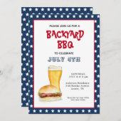 4e juli 2010e achtertuin BBQ Aankondiging (Voorkant / Achterkant)