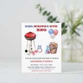 4e juli Baby shower Onafhankelijkheidsdag (Staand voorkant)