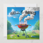 4e juli BBQ Kaart (Voorkant)