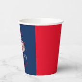 4e juli BBQ Party Papieren Bekers (Links)