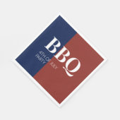 4e juli BBQ Party Servet (Hoek)