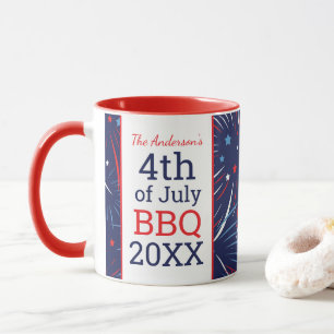 4e juli BBQ Persoonlijke Groepering Mok