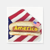 4e juli BBQ Servet (Voorkant)