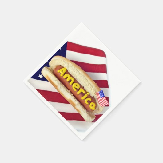 4e juli BBQ Servet (Hoek)