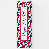 4e juli buitenbanner spandoek (Verticaal)