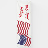 4e juli buitenbanner spandoek (Verticaal)
