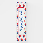 4e juli buitenbanner spandoek (Verticaal)