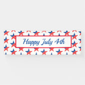 4e juli buitenbanner spandoek (Horizontaal)