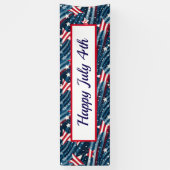 4e juli buitenbanner spandoek (Verticaal)
