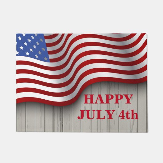 4e juli Deurmat (Voorkant)