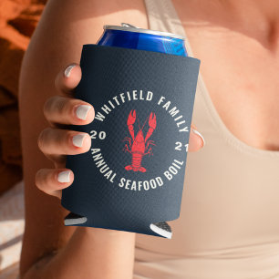 4e juli Familie Seafood Boil Party Custom Blikjeskoeler