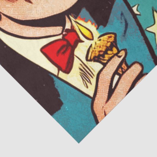 4e juli Family Comics Tissuepapier (Detail)