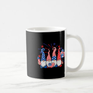 4e juli Gnomes patriottic American Flag Cute Gn Koffiemok