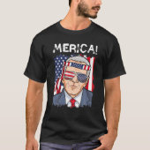 4e juli jongstleden is grappig Joe Biden American  T-shirt (Voorkant)