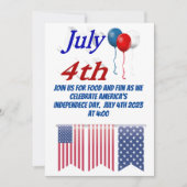 4e juli kaart (Voorkant)