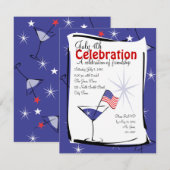 4e juli Martini Kaart (Voorkant / Achterkant)