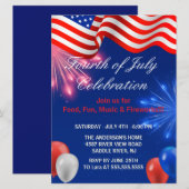 4e juli Onafhankelijkheidsdag Kaart (Voorkant / Achterkant)