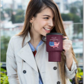 4e JULI - Onafhankelijkheidsdag ontwerp Reisbeker