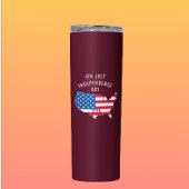 4e JULI - Onafhankelijkheidsdag ontwerp Thermosbeker