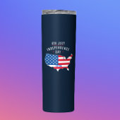 4e JULI - Onafhankelijkheidsdag ontwerp Thermosbeker